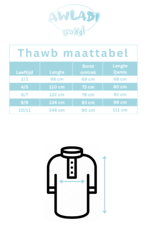 Thawb Aḥmad – Black