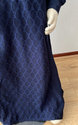 Marineblauw Gown Abāya