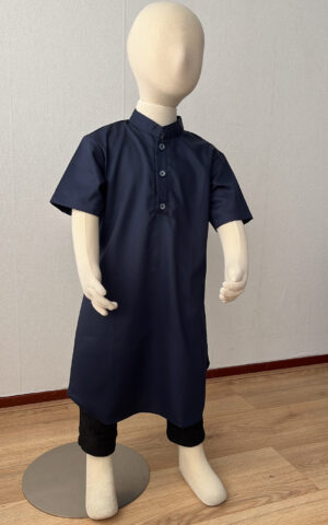 Donkerblauwe Thawb Mālik