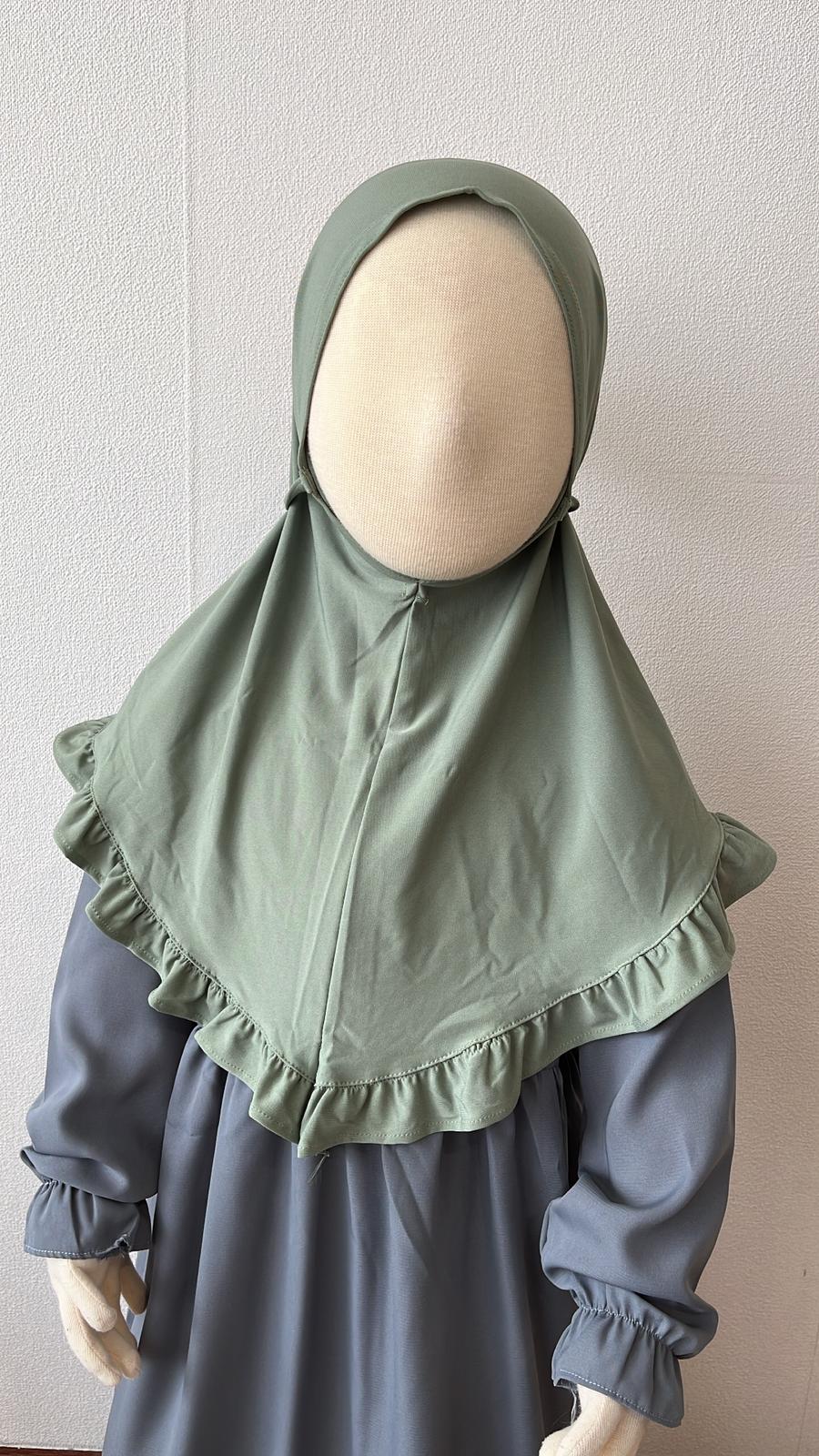 Amīnah Khimār - Sage Green - Afbeelding 3