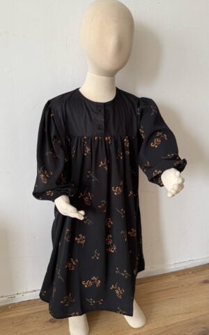 Bloemen Patroon – Black